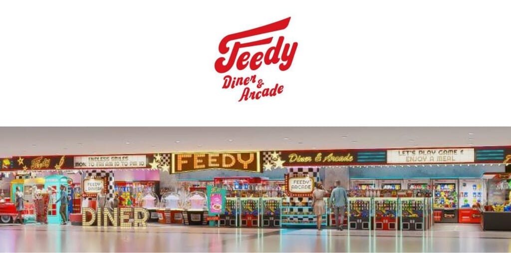 大型複合アミューズメント施設「Feedy Diner&Arcade」