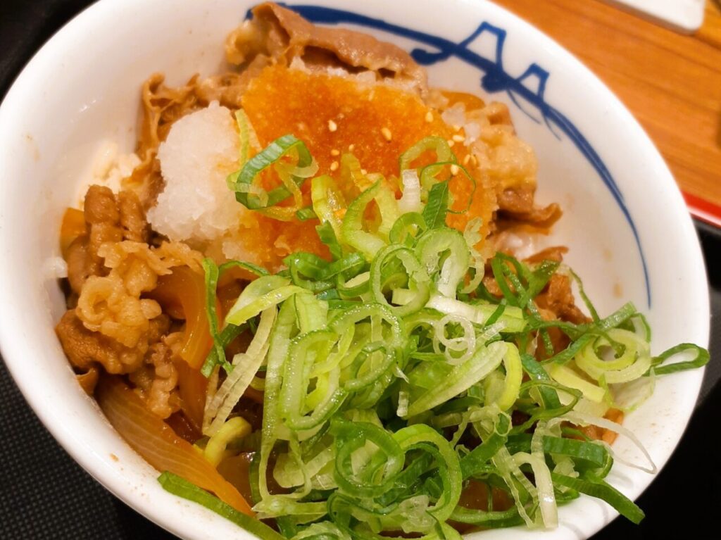 松屋の牛丼