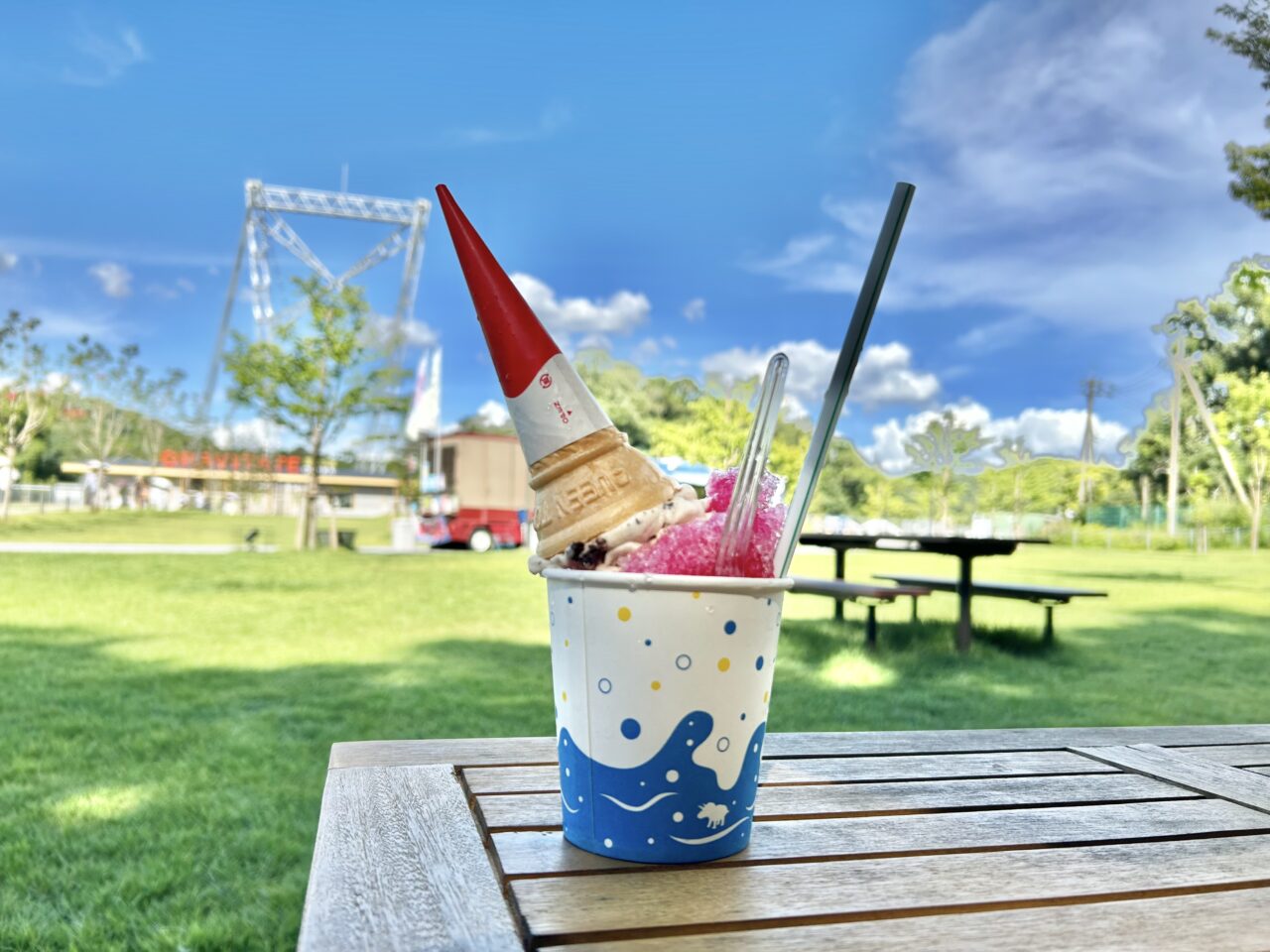 キッチンカーのスイーツ