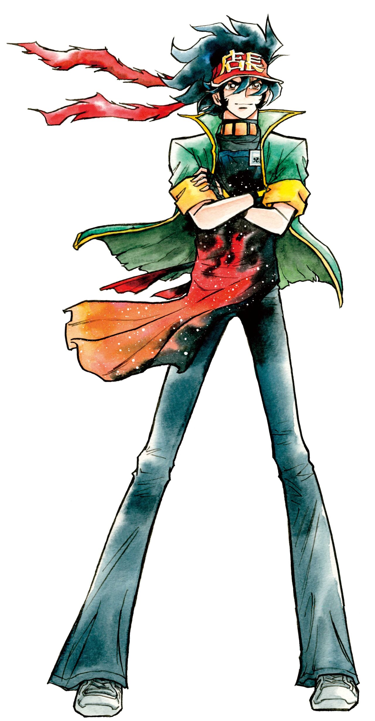 アニメイト宣伝キャラクター「アニメ店長」(C) Kazuhiko Shimamoto・MOVIC　イラスト：島本和彦
