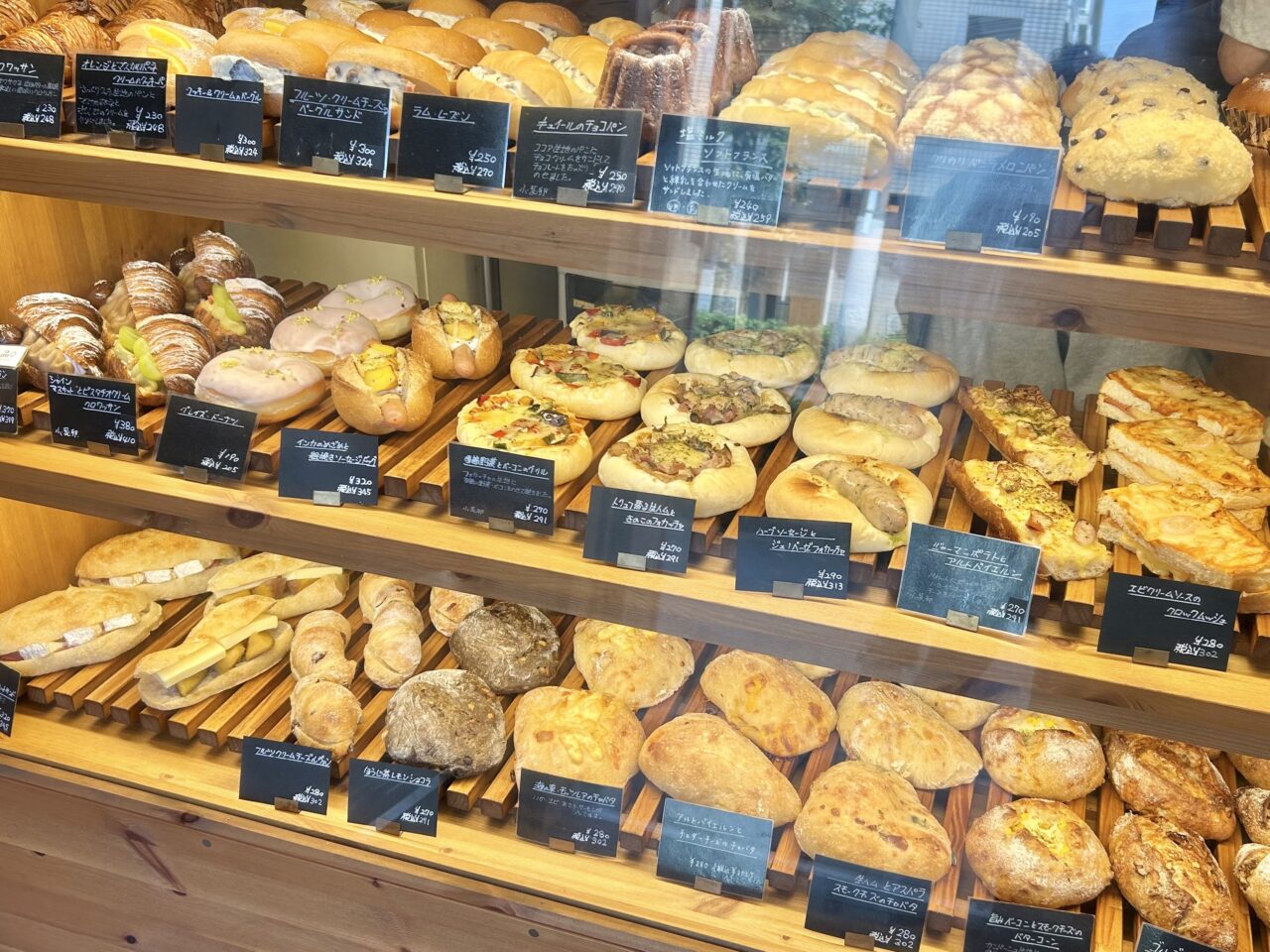 パンのラインナップ