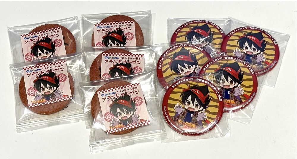 缶バッジ・クッキー写真